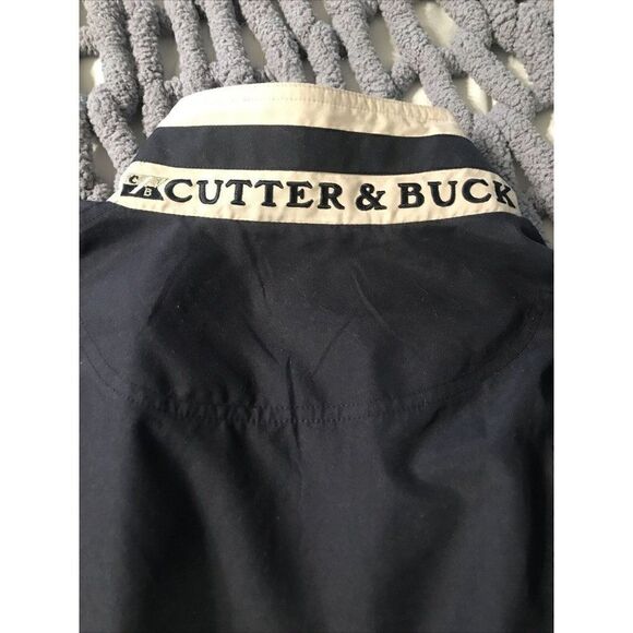 Cutter And Buck Navy Blue XLarge Jacket Full Zip.  X - Picture 7 of 7